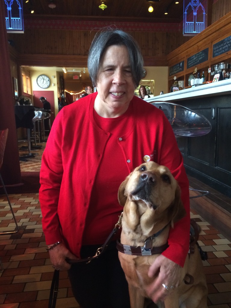 Becky Barnes, Guiding Eyes Graduate and Staff