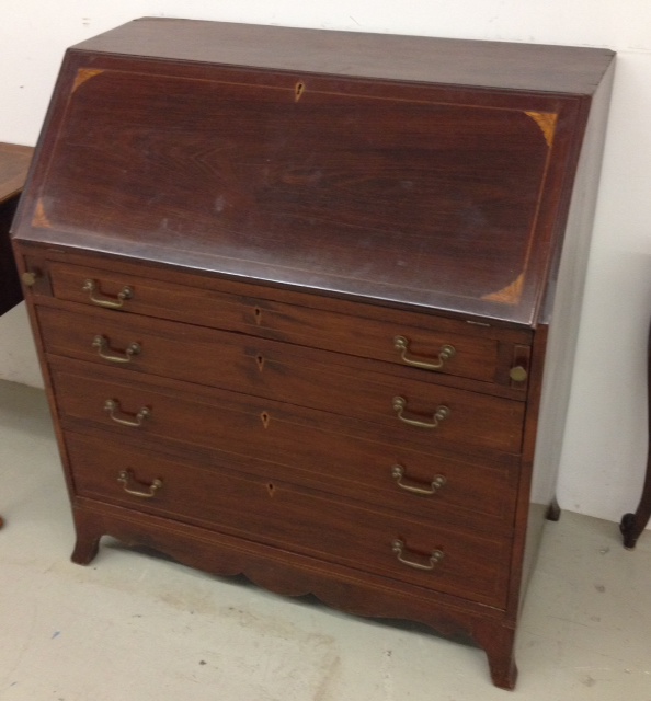 Benefit Shop auction secretary with inlay