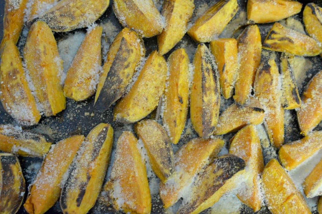 Easy Roasted Sweet Potatoes