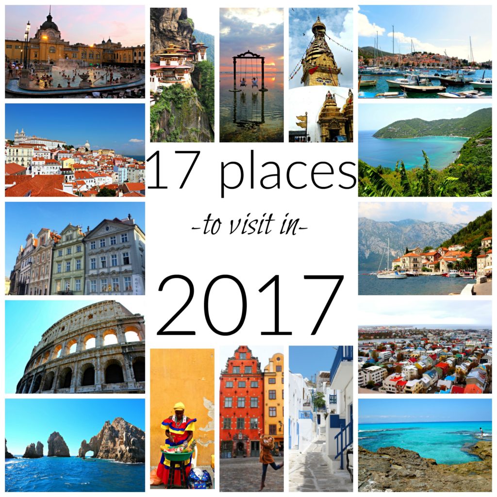 17 Places to Visit in 2017