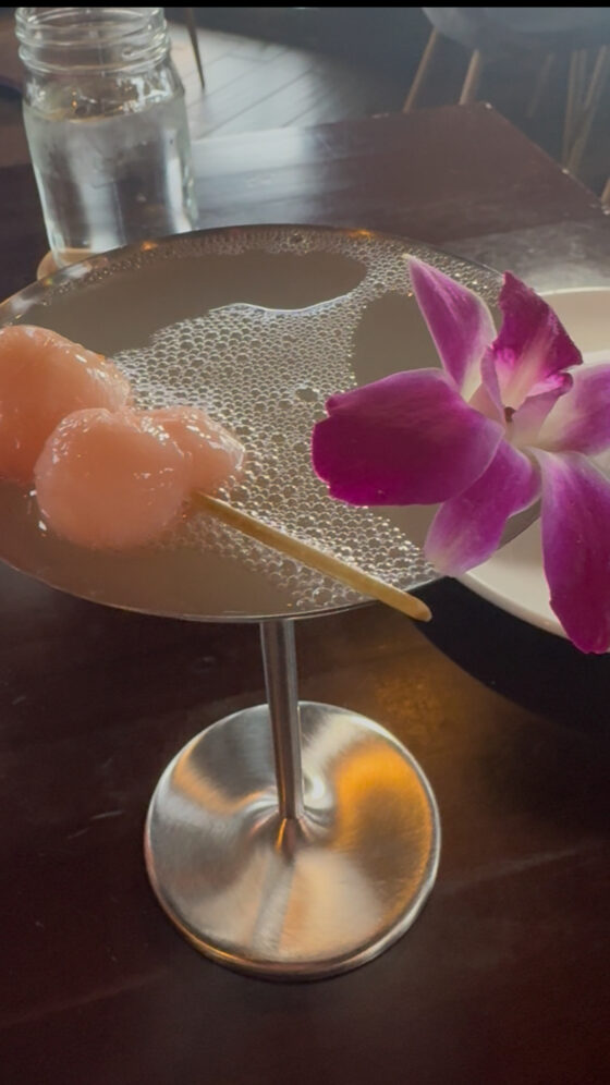 White Lotus and Sambal the perfect combination.