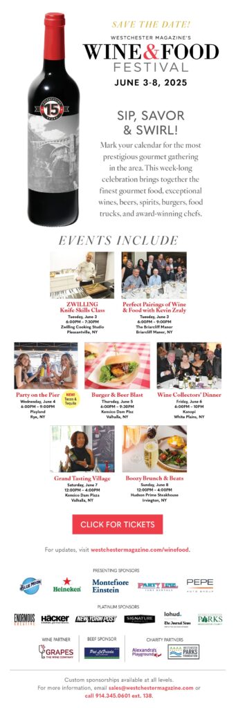 Westchester Mag wine and Food event