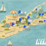 Map of the hampton hot spots