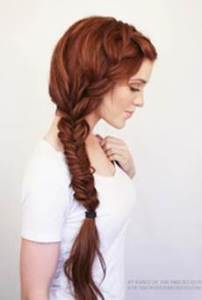 bohemian side braid
