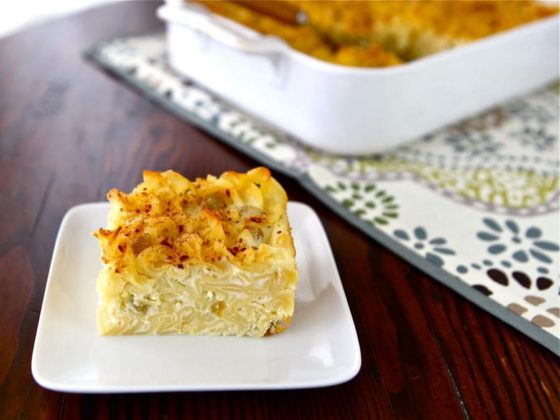 Gayle’s Mothers’ Noodle Kugel