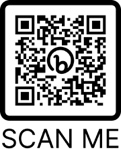A qr code with a letter b
Description automatically generated with low confidence